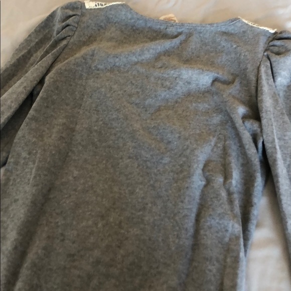 Lace Collar Long sleeves top SIze S - Picture 5 of 5